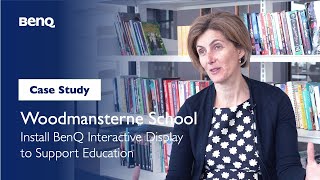 Case Study UK Woodmansterne School  BenQ IFP RP7501K [upl. by Nilram]