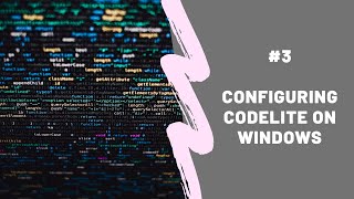 Configuring CodeLite on Windows [upl. by Odraude]