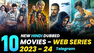 Top 10 New Hollywood Movies Web Series On Netflix  Amazon Prime JioCinema in Hindi Dubbed 2024 [upl. by Micro]