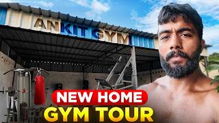 New home gym tour 😍  ankit baiyanpuria [upl. by Corabelle]