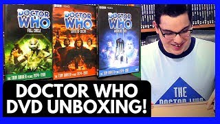 Doctor Who DVD Box Sets  Unboxing John Fischers Package amp Grandmas Surprise Note [upl. by Odranar]