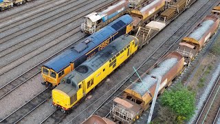 Bescot stadium railway station sidings from the sky [upl. by Grassi]