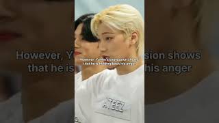 Ateez Yunhos angry face during ISAC catches attention yunho ateezshorts ateez isac2022 [upl. by Hazelton]