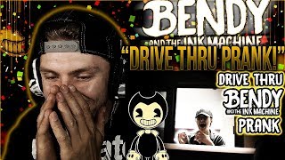 Vapor Reacts 470  BATIM PRANK DRIVE THRU BENDY AND THE INK MACHINE CHAPTER 3 REACTION [upl. by Rigby705]