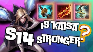 New Season 14 Kaisa on hit build and gameplay [upl. by Yajiv406]