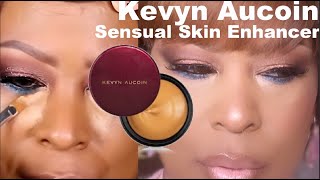 How to Properly Use Kevyn Aucoin Sensual Skin Enhancer FOUNDATION FRIDAY [upl. by Aihc]