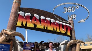 Gardaland 2019 Mammut 360° VR Onride [upl. by Shaikh959]