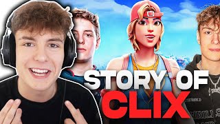 Clix REACTS to The Story of Clix NOSTALGIC [upl. by Neff]