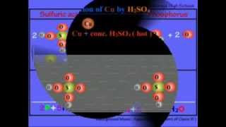 School Chemistry  Sulfuric Acid as Oxidant Animated  DrAmal K Kumar [upl. by Karr]