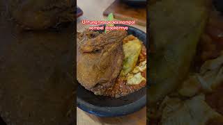 Enak g sih sambel di bakarresto pny artis medsos initrending viralvideo kuliner food [upl. by Htez106]