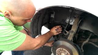 How to change Brake Pads and Rotors on Honda Civic [upl. by Berhley]