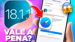 CHEGOU 😱 iOS 1811  Vale a Pena Atualizar o iPhone URGENTE [upl. by Atinomar]