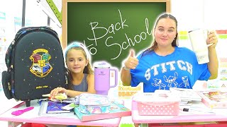 Ruby and Bonnie Fun Back to School Supplies Shopping VLOG [upl. by Refinaj]