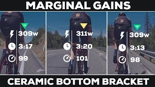 Will A Ceramic Bottom Bracket Make You Faster  Marginal Gains [upl. by Wakefield]