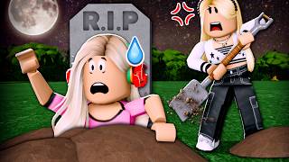 MEAN Sister BURIED Me ALIVE Roblox [upl. by Leyla]