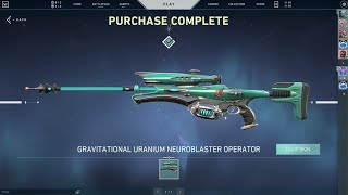 GRAVITATIONAL URANIUM NEUROBLASTER OPERATOR [upl. by Enerol]