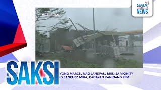 Saksi Recap Bagyong Marce naglandfall muli sa vicinityOriginally aired on November 7 2024 [upl. by Jelene]