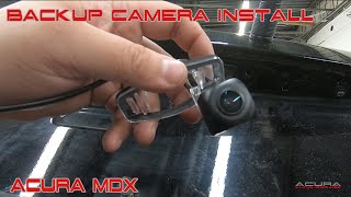 2007 2008 2009 2010 2011 2012 2013 2014 Acura MDX Backup Camera Installation  DIY PRO Series [upl. by Jasmin447]