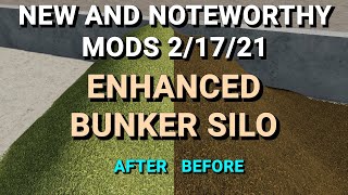 Farming Simulator 19  New and Noteworthy  Enhanced Bunker Silo [upl. by Josepha891]