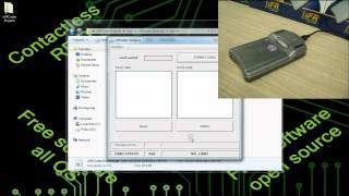 RFID Mifare and NFC Reader Writer Programing  Java uFRCoder Simplest software review Windows [upl. by Esila]