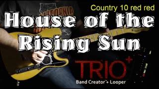 House of the Rising Digitech TRIO Country style 10 Sun [upl. by Brandi]