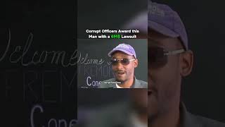 Corrupt Officer Awards this man with a 6000000 Lawsuit badcops lawsuit [upl. by Macswan]