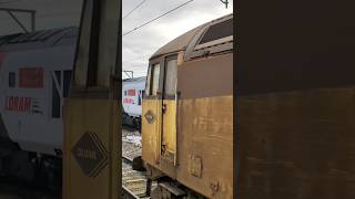 Colas Rail 56113  Colas Rail 56090 RHTT departs Crewe [upl. by Oiluig]