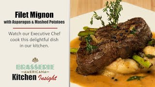 Filet Mignon with Asparagus amp Mashed Potatoes [upl. by Krystal]