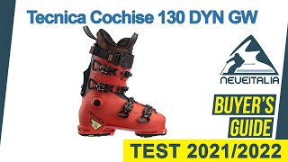 Tecnica Cochise 130 DYN GW  Neveitalia Ski boot test 202122 [upl. by Aloiv]