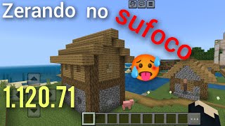 🥵 Zerando o Minecraft pe 12071 no sufoco  speedrun [upl. by Anorahs]