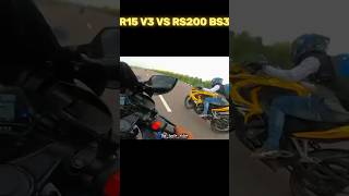 R15 v3 vs rs 200 automobile ktmrc3 ktmrc390 vairalvideo duke ninjalover shorts [upl. by Zendah42]