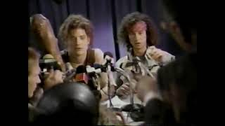 Encino Man  Press Conference  TV Trailer  1992  Brendan Fraser Pauly Shore amp Sean Astin [upl. by Kelwin]