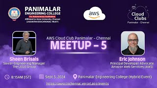 AWS Cloud Club Panimalar  Chennai  Meetup5 Sept 2024  With Sheen Brisals amp Eric Johnson [upl. by Cerallua85]