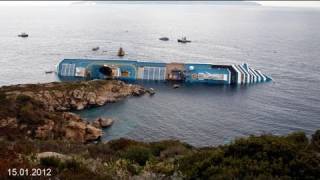 Una maniobra imprudente pudo causar el naufragio del Costa Concordia [upl. by Leemaj920]