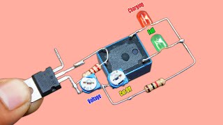 3v 5v 6v 12v Battery Charger With Auto cutoff Circuit [upl. by Dorey532]