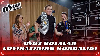 quotOVOZ BOLALARquot LOYIHASINING KUNDALIGI10 [upl. by Vander]