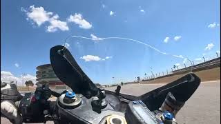 Gsxr 750 crash portimao trackday [upl. by Siuoleoj]