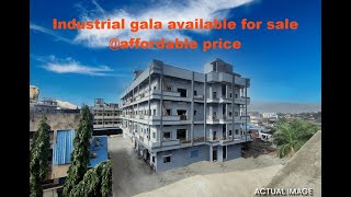 Industrial gala available for sale in vasaieast industry  gala  shop [upl. by Yelich]