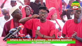 Affaire de Terrain à Colobane les jeunes appellentau GatsaGatsa  sénégal [upl. by Henka563]