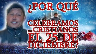 ¿Por Qué Celebramos los Cristianos el 25 de Diciembre  Padre Luis Toro [upl. by Imik]