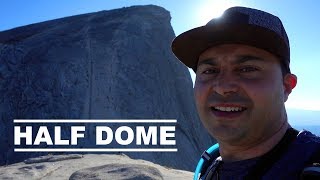 How To Hike Half Dome Yosemite National Park  First Time With No Experience  4K Vlog [upl. by Hephzipah389]