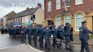 Pershore Remembrance Sunday Parade 2023 [upl. by Sitra194]