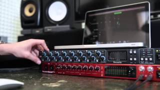 Focusrite  Getting Started with Clarett 8Pre  Video 5  Expanding via ADAT [upl. by Ahsekad75]