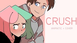 CRUSH  Tessa Violet cover by Zanyash  animatic [upl. by Araic783]