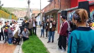 Rapper School en Colombia Improvisacion [upl. by Amadeo171]