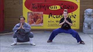 GM Walter Toch first Western with graduation Shaolin Tempel China 1990 program for beginners live [upl. by Melicent731]