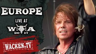 Europe  The Final Countdown  Live at Wacken Open Air 2017 [upl. by Eilatam]