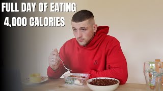 Full Day Of Eating 4000 Calories  Day In The Life [upl. by Adina]