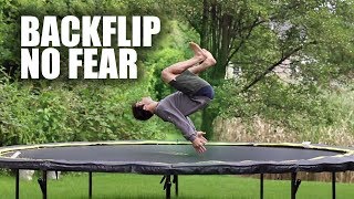 Learn Backflip On A Trampoline ASAP  Method 2 [upl. by Michaele738]