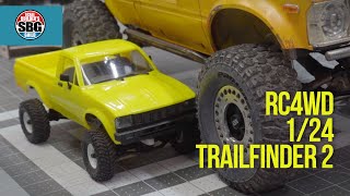 The 124th Scale RC4WD Trailfinder 2  First Look Run and Review [upl. by Cuttie]